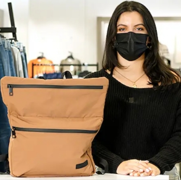 Ted Baker Crayve Paper Touch Nylon Backpack NWT - Picture 4 of 6